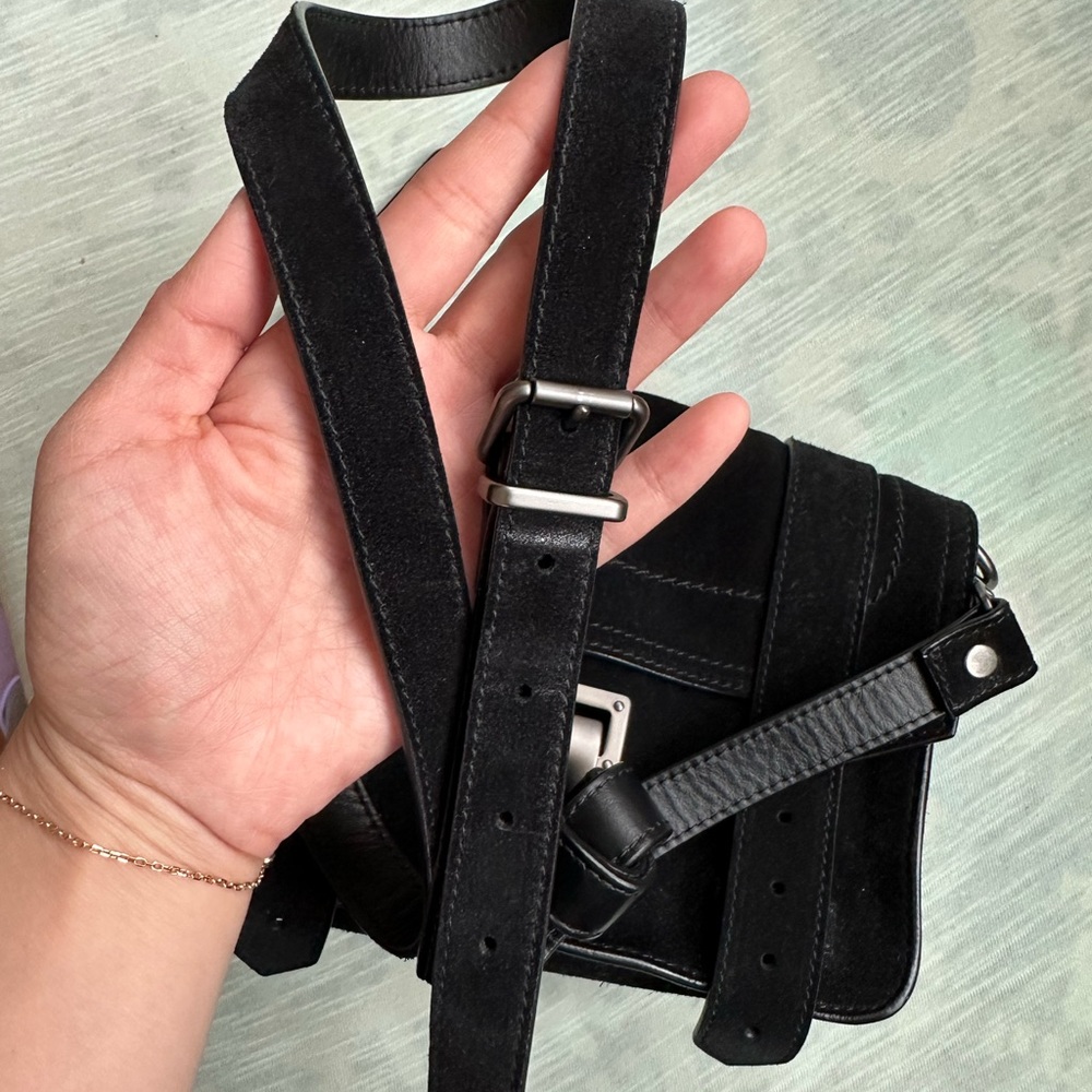 Suede PS1 Mini Crossbody Bag - Picture 7 of 12